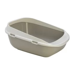KATTEN TOILET MET RAND WARM GRIJS 64CM