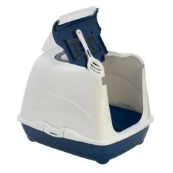 KATTEN TOILET FLIP CAT LARGE D. BLAUW
