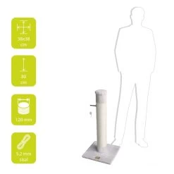 Ebi CLASSIC KRABPAAL POST CREAM 80CM