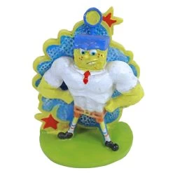 AQUA DECO PENN PLAX SPONGEBOB SUPER 8CM