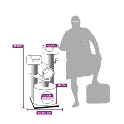 PETREBELS VICTORIA 125 PEPPER -MeowAndMutt Mart 312349 1