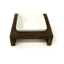 VOERSTANDAARD HOUT 0.2 LTR WALNUT