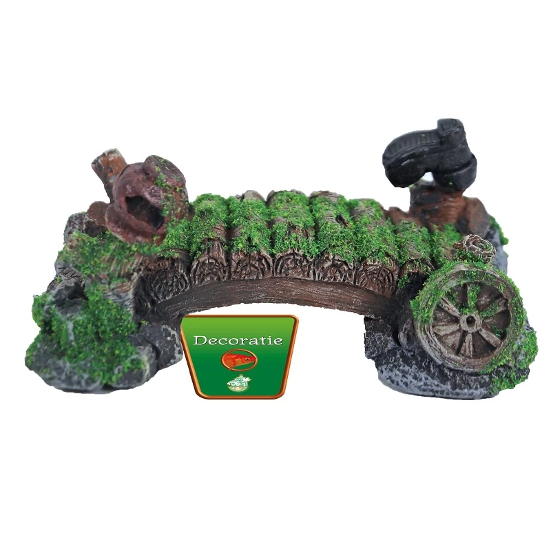 AQUARIUM ORNAMENT BRUG MOS 16CM 3 AQUARIUM ORNAMENT BRUG MOS 16CM