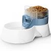 EBI PET FEEDER 2IN1 BLAUW. 2 EBI PET FEEDER 2IN1 BLAUW. -MeowAndMutt Mart 323345
