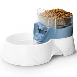EBI PET FEEDER 2IN1 BLAUW.