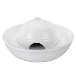 DRINKFONTEIN KERAMIEK 0.8 L MINI WIT