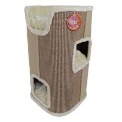 KRAB/KLIMMEUBEL 2-GAATS 75CM TAU/BEIGE