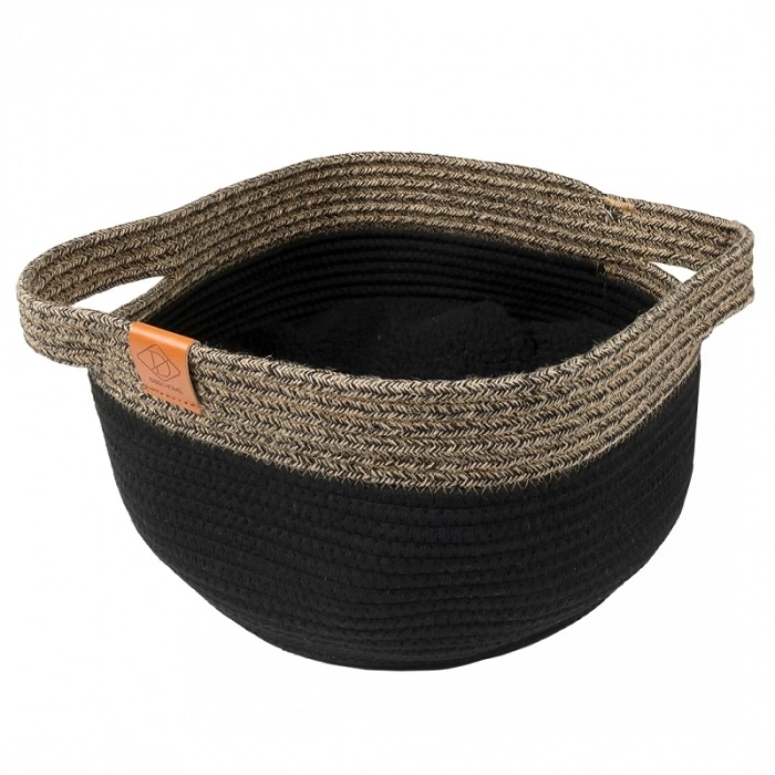 TOD KATTENMAND 35X35X22CM ZWART 3 TOD KATTENMAND 35X35X22CM ZWART