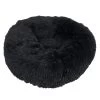 DONUT SUPERSOFT 50CM ZWART -MeowAndMutt Mart 365296