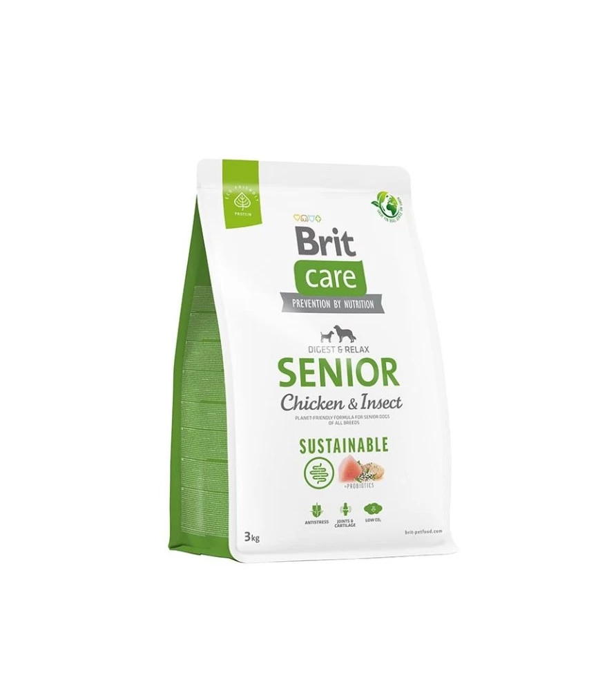 Brit Care Senior Sustainable Chicken & Insect 3kg 3 Brit Care Senior Sustainable Chicken & Insect 3kg