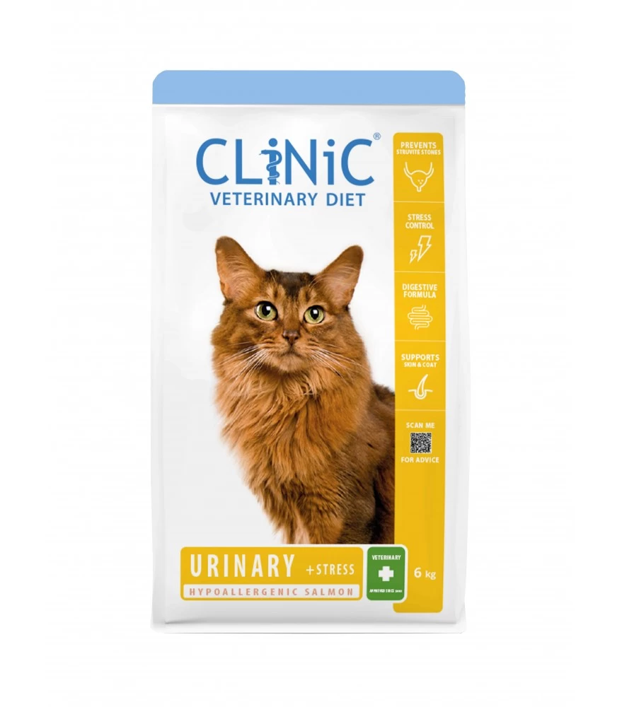 CLiNiC VD Cat Urinary + Stress Salmon 1,5 Kg 3 CLiNiC VD Cat Urinary + Stress Salmon 1,5 Kg