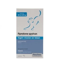Flea Free Fipralone Spot-on 3 Pipetten 20-40kg