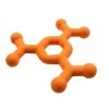 Hondenspeeltje Dawg Science M 20x19x2.5 Oranje 1 Hondenspeeltje Dawg Science M 20x19x2.5 Oranje -MeowAndMutt Mart hondenspeeltje dawg science m 20x19x25 oranje