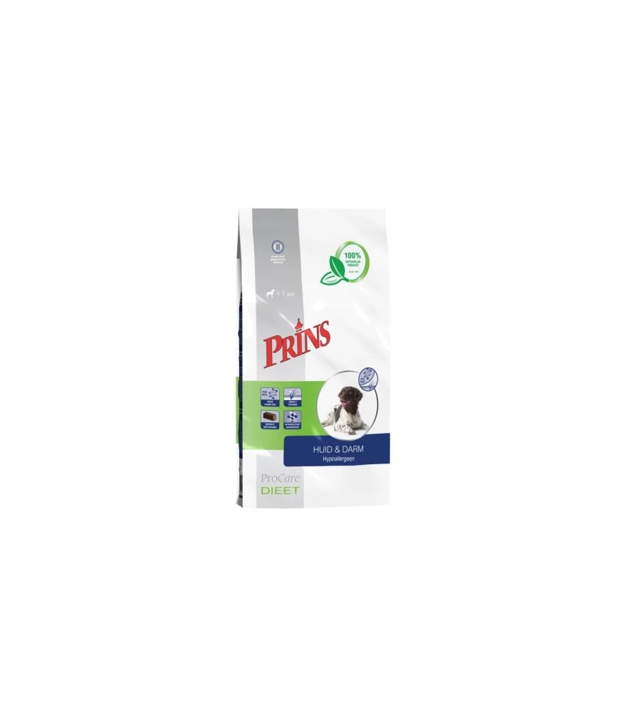 Prins Huid & Darm Hypoallergeen 3kg 3 Prins Huid & Darm Hypoallergeen 3kg