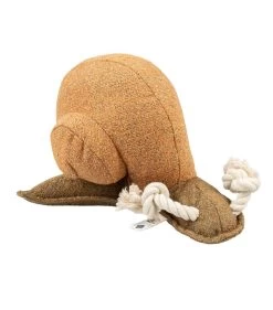 Sheldon Chenille Hondenspeeltje Bruin Slak